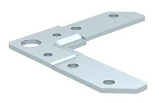 Eckwinkel für 30er Luftkanalprofil Typ SL 30/3 Aluminium; 1 VPE (100 Stück)