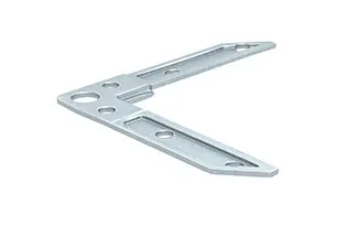 Eckwinkel für 20er Luftkanalprofil Typ P 20/3LVE lang Edelstahl; 1 VPE (100 Stück)