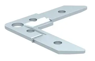 Eckwinkel für 20er Luftkanalprofil Typ P 20/3 Aluminium; 1 VPE (100 Stück)