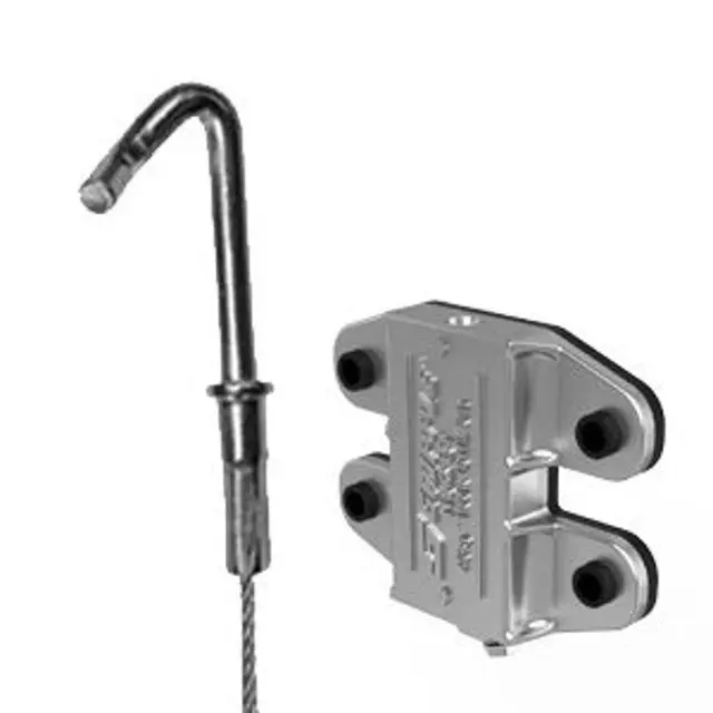 Gripple Trapez TPZPL Nr. 2 mit Gripple Trapezblechhaken (0-45 kg) 5M (10 Stück)