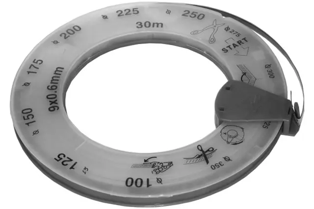 Schlauchschellenendlosband 30 m Rolle