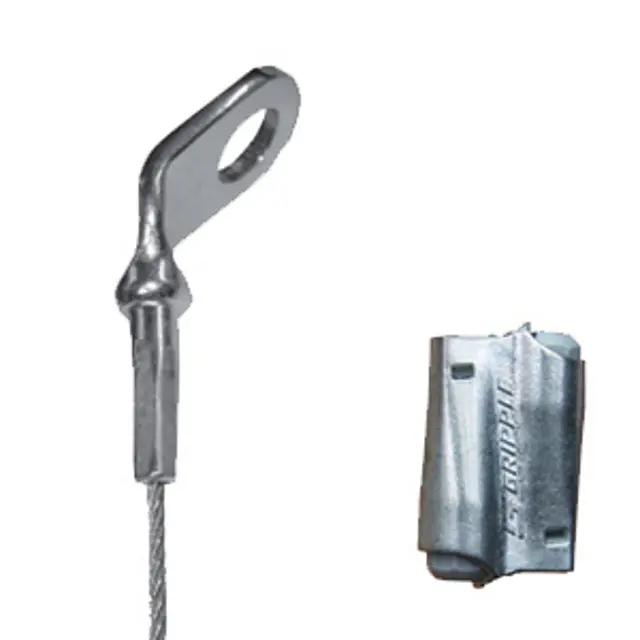 Gripple HF Express Nr. 2 mit Lasche/Öse gebogen 45° (0-45 kg) 8M (10 Stück)