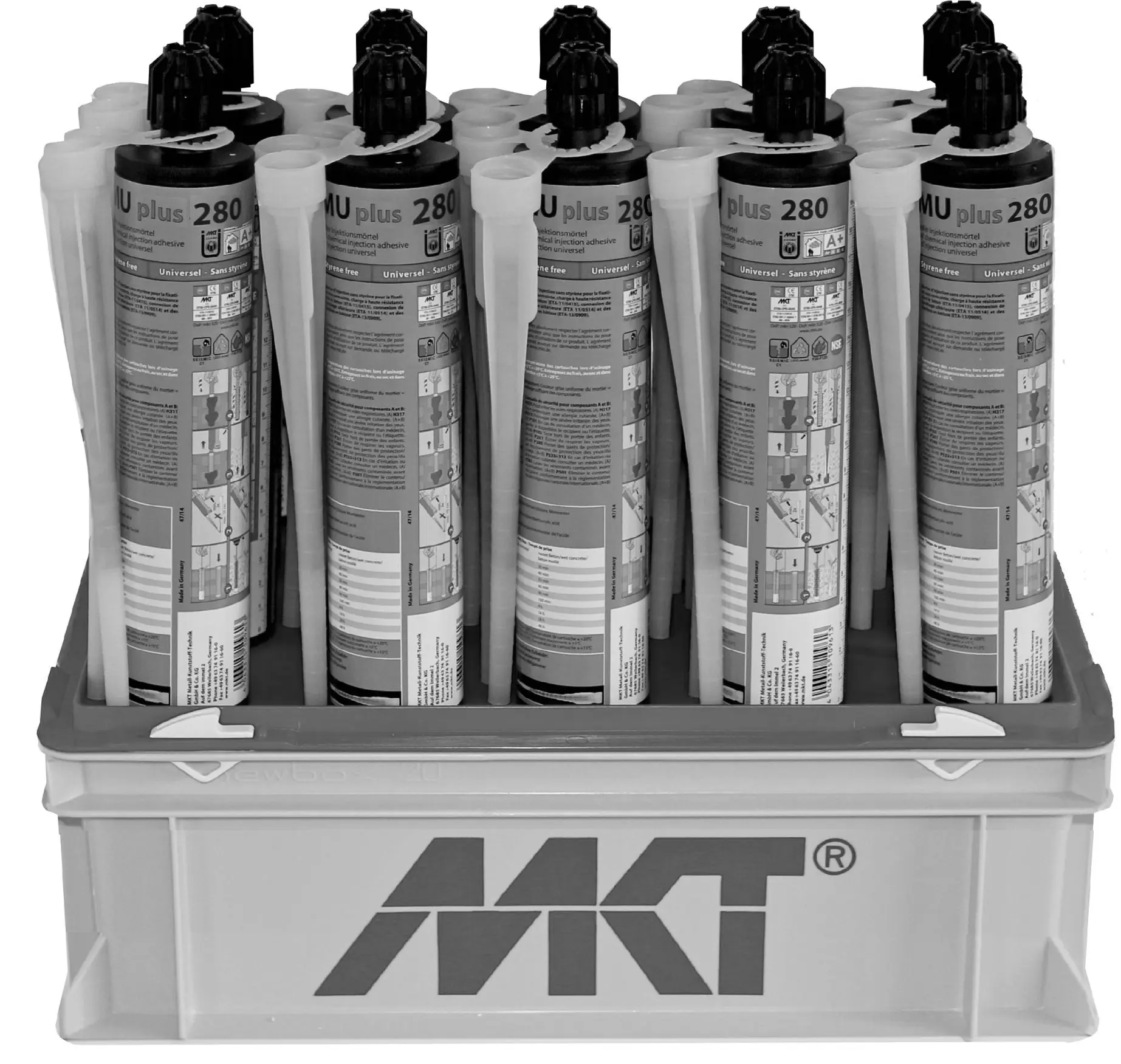 Injektionsmörtel 10er Box VMU plus 280 (10 Kartuschen)