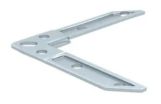 Eckwinkel für 20er Luftkanalprofil Typ SL20/3L Stahl vz. Lang Langloch; 1 VPE (100 Stück)