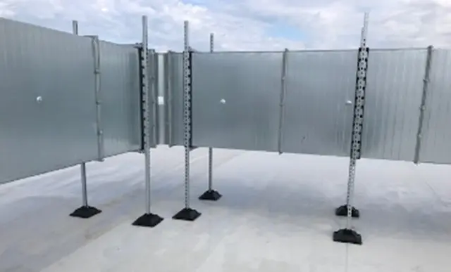 Dachmontagefuß 314x314 mm 340 kg/Fuß, 1 Stück